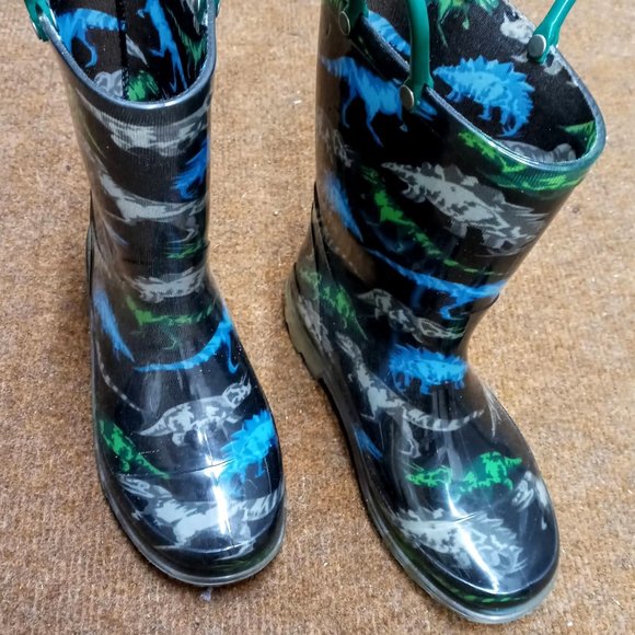 **Children Rubber Rain Boots Size 13 Kids Water** - Picture 1 of 6